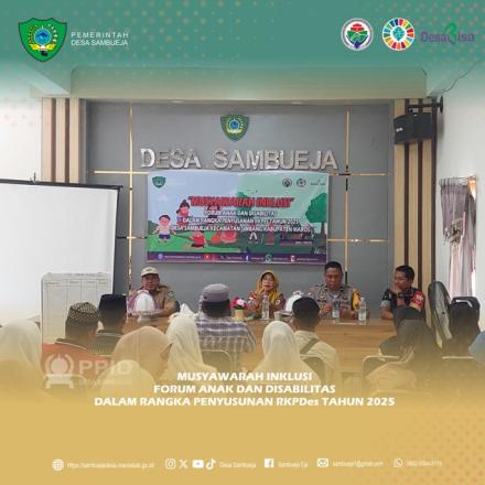 MUSYAWARAH INKLUSI FORUM ANAK, DISABILITAS DAN FOKUS GROUP DISKUSSION FORUM PEREMPUAN TAHUN 2024